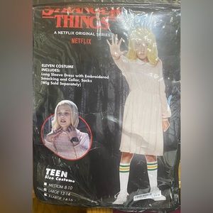 Eleven from Stranger Things Costume (pink dress)